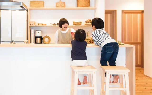 木の家｜福岡の新築建築事例｜平屋｜3LDK｜考え抜いたから、たどり着いたシンプルかつ美しい整った住まい｜エコワークス｜CASE-02