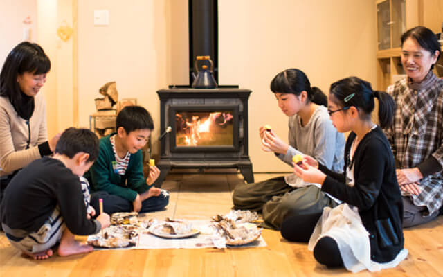 木の家|熊本の新築建築事例|平屋|4LDK|家族が健康でありますように願いを込めた、ぬくもりの我が家|エコワークス|CASE-09