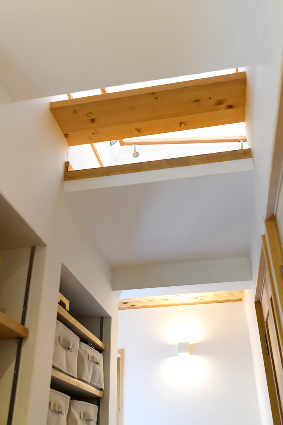 case22-内観09 木の家|福岡の新築建築事例|2階建|4LDK|吹抜け|エコワークス|CASE-22|内観09
