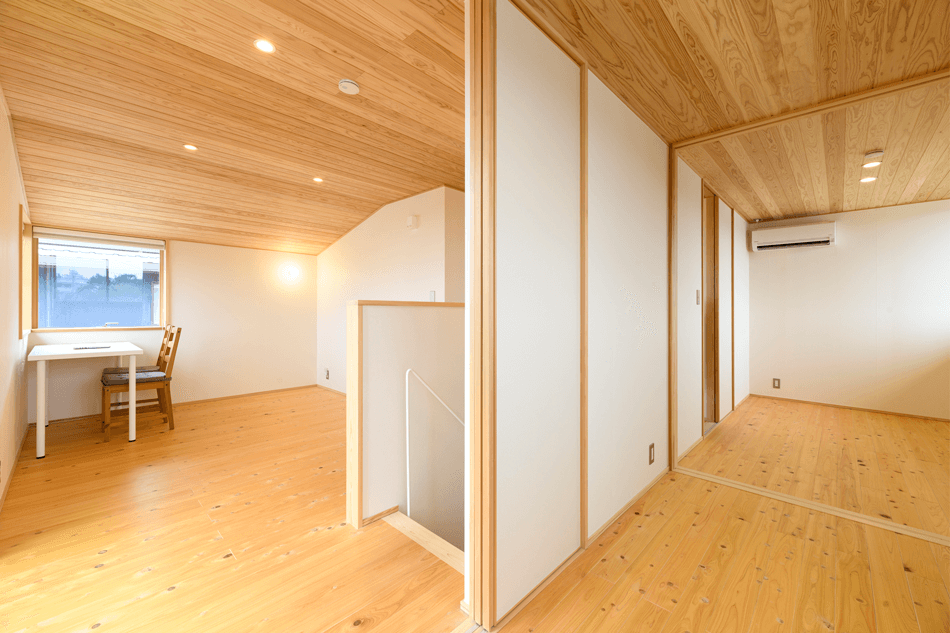 case24-06 木の家|福岡の新築建築事例|2階建|3LDK|洋室|エコワークス|CASE-24|内観06